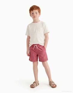 -Short de bain avec cordon de serrage et poche