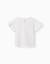 T-shirt en coton avec poche au crochet Blanc 2 - vertbaudet enfant 