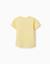 T-shirt en coton avec imprimé étoile de mer Blanc+Jaune clair+Vert clair 5 - vertbaudet enfant 
