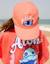 Casquette en sergé de coton avec imprimé stitch Rose 1 - vertbaudet enfant 