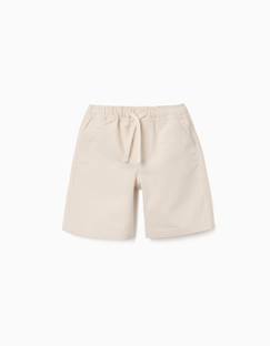 Short long en coton avec cordon de serrage carolina celas x zippy  - vertbaudet enfant