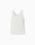 Débardeur en coton côtelé Blanc+Rose 1 - vertbaudet enfant 