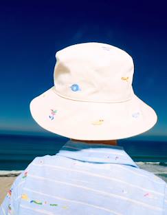 Chapeau panama avec broderie carolina celas x zippy  - vertbaudet enfant