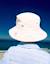 Chapeau panama avec broderie carolina celas x zippy Beige clair 1 - vertbaudet enfant 