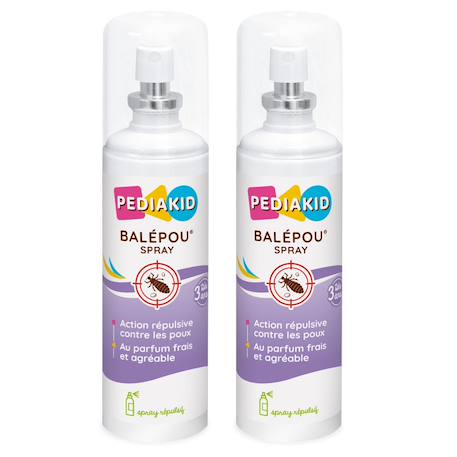 Balépou spray 100ml - lot de 2 MULTICOLORE 1 - vertbaudet enfant 
