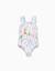 Maillot de bain avec imprimé carolina celas x zippy Blanc 3 - vertbaudet enfant 