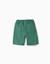 Short chino midi en popeline Beige clair+Bleu foncé+Vert foncé 10 - vertbaudet enfant 