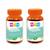 Gommes p'tit biotic 60 oursons - lot de 2 MULTICOLORE 1 - vertbaudet enfant 