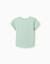 Lot de 2 t-shirts en coton avec imprimés étoiles de mer Jaune clair+Orange sombre+Vert clair 10 - vertbaudet enfant 