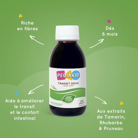 Sirop transit doux 125ml - lot de 3 MULTICOLORE 4 - vertbaudet enfant 