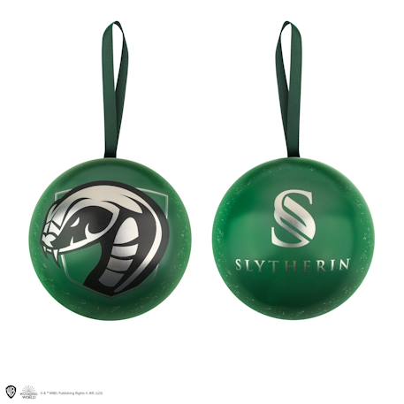 Capsule de noël avec boule de noël et chaussettes serpentard - harry potter Vert 4 - vertbaudet enfant 