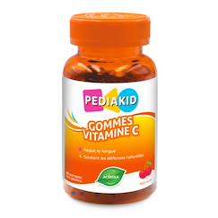 Puériculture-Gommes vitamine c 60 oursons