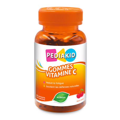 Gommes vitamine c 60 oursons MULTICOLORE 1 - vertbaudet enfant 