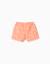 Lot de 2 shorts en coton unis et imprimés Orange sombre+Rose 2 - vertbaudet enfant 