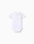 Body en coton avec motif Blanc 1 - vertbaudet enfant 