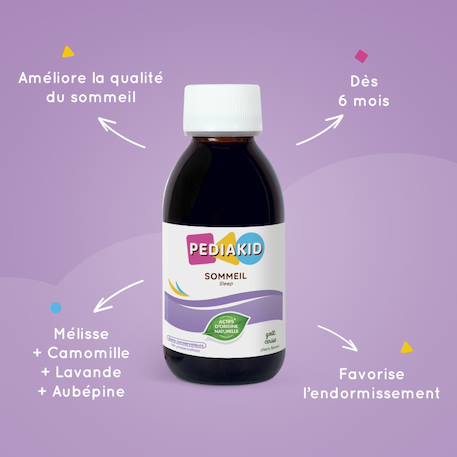 Sirop sommeil 125ml - lot de 3 MULTICOLORE 4 - vertbaudet enfant 