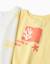 Lot de 2 t-shirts en coton avec imprimés étoiles de mer Jaune clair+Orange sombre+Vert clair 3 - vertbaudet enfant 