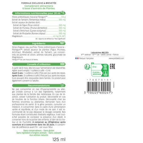 Sirop transit doux 125ml MULTICOLORE 3 - vertbaudet enfant 