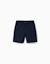 Short chino midi en popeline Beige clair+Bleu foncé+Vert foncé 5 - vertbaudet enfant 