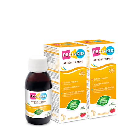 Sirop appétit tonus 125ml - lot de 2 MULTICOLORE 1 - vertbaudet enfant 