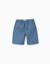 Short long en coton avec cordon de serrage carolina celas x zippy Beige clair+Bleu 5 - vertbaudet enfant 
