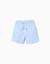 Short de bain avec imprimé carolina celas x zippy Bleu clair 2 - vertbaudet enfant 