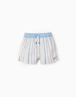 -Short de bain à rayures ethniques b&s
