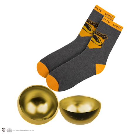 Capsule de noël avec boule de noël et chaussettes poufsouffle - harry potter Jaune 3 - vertbaudet enfant 