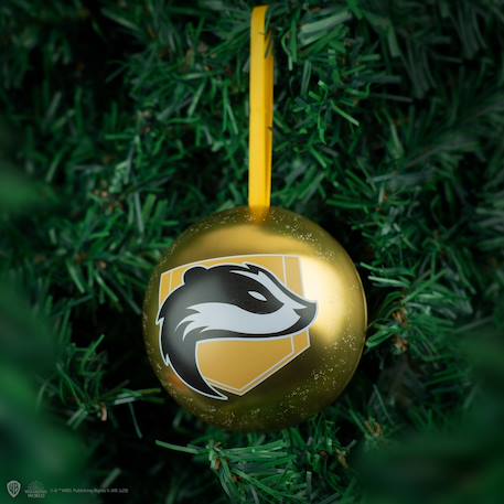 Capsule de noël avec boule de noël et chaussettes poufsouffle - harry potter Jaune 2 - vertbaudet enfant 