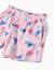 Ensemble t-shirt et short en coton avec imprimé stitch Rose clair 4 - vertbaudet enfant 