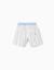 Short de bain à rayures ethniques et cordon b&s Bleu clair 3 - vertbaudet enfant 