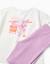 Ensemble t-shirt et cycliste en coton Blanc 3 - vertbaudet enfant 