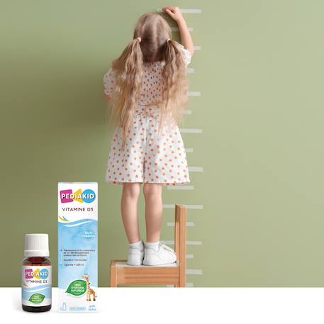 Vitamine d3 100% d'origine naturelle bébé enfant 200 ui 20ml x3 MULTICOLORE 2 - vertbaudet enfant 