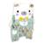 Panneau d'activités en bois busy board ourson Vert 1 - vertbaudet enfant 