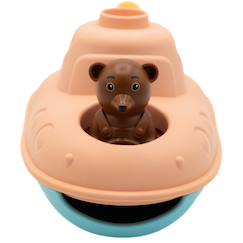 Jouet-Premier âge-Jouet de bain sous-marin bateau de petit ours brun