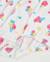 Barboteuse en tricot pour nouveau-né avec imprimé glaces Blanc 4 - vertbaudet enfant 