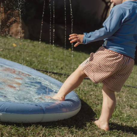 Tapis d'eau - jeux d’eau Bleu, marron, jaune 6 - vertbaudet enfant 