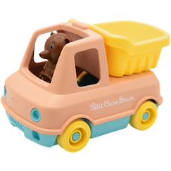 Jouet-Jeux d'imagination-Jouet camion benne de petit ours brun