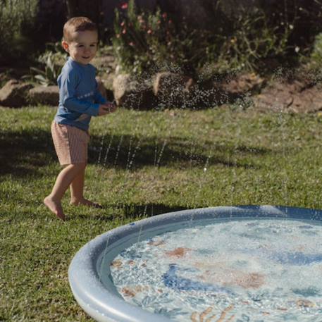 Tapis d'eau - jeux d’eau Bleu, marron, jaune 5 - vertbaudet enfant 