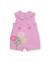 Barboteuse en tricot pour nouveau-né avec fleurs appliquées Rose 1 - vertbaudet enfant 