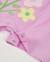 Barboteuse en tricot pour nouveau-né avec fleurs appliquées Rose 4 - vertbaudet enfant 