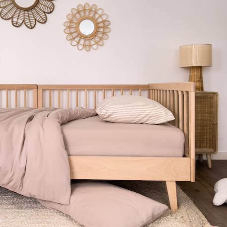 Lit enfant evolutif turia 90x190 cm Beige 1 - vertbaudet enfant 