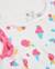 Barboteuse en tricot pour nouveau-né avec imprimé glaces Blanc 3 - vertbaudet enfant 