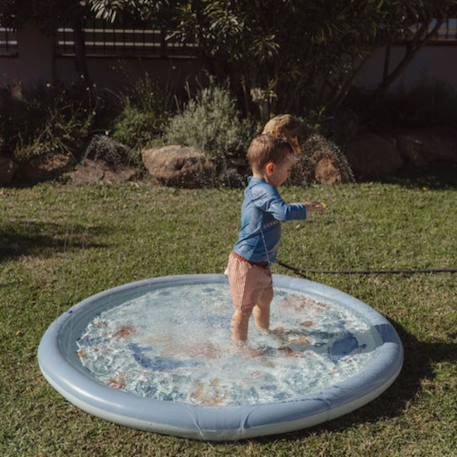 Tapis d'eau - jeux d’eau Bleu, marron, jaune 1 - vertbaudet enfant 