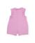 Barboteuse en tricot pour nouveau-né avec fleurs appliquées Rose 2 - vertbaudet enfant 