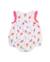 Barboteuse en tricot pour nouveau-né avec imprimé glaces Blanc 2 - vertbaudet enfant 