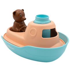 Jouet-Premier âge-Jouet de bain petit bateau petit ours brun