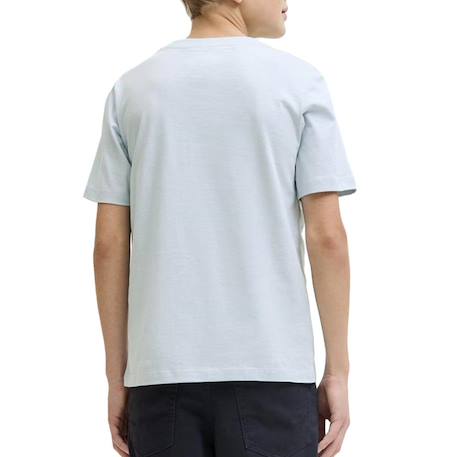 T-shirt garçon nolulu Blanc+Bleu+Marine 4 - vertbaudet enfant 