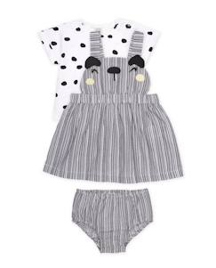 -Ensemble en tricot trois pièces pour nouveau-né
