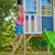 Plateforme pilotis pour maisonnette modulable  bois fsc® Marron - blanc 3 - vertbaudet enfant 